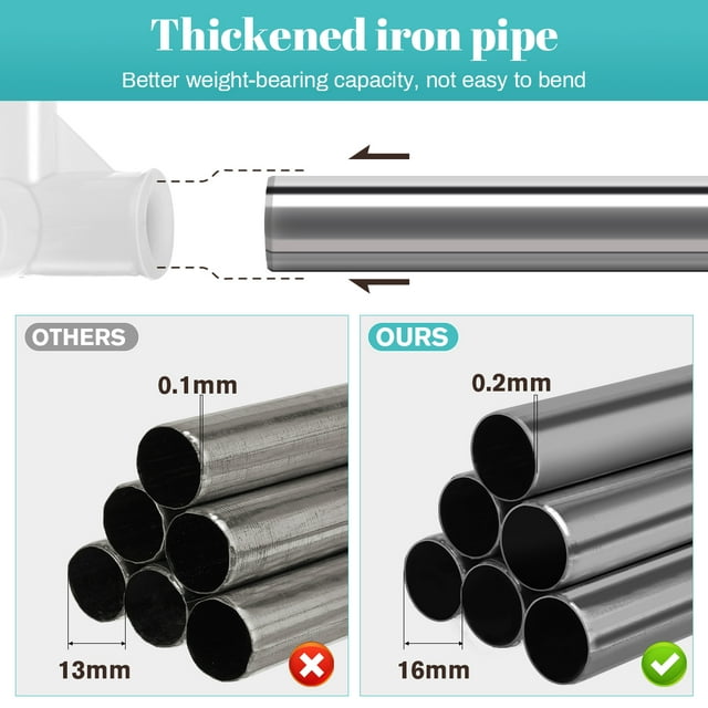 Portable Closet Storage Organizer Clothes Wardrobe Shoe Clothing Rack Shelf Dustproof Nonwoven Fabric,Quick and Easy to Assemble