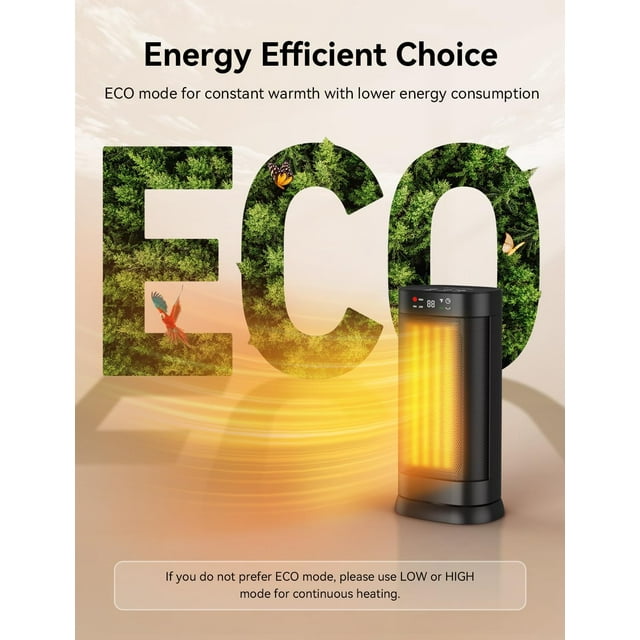 2000W Space Heater Portable Electric Heater for Indoor Use