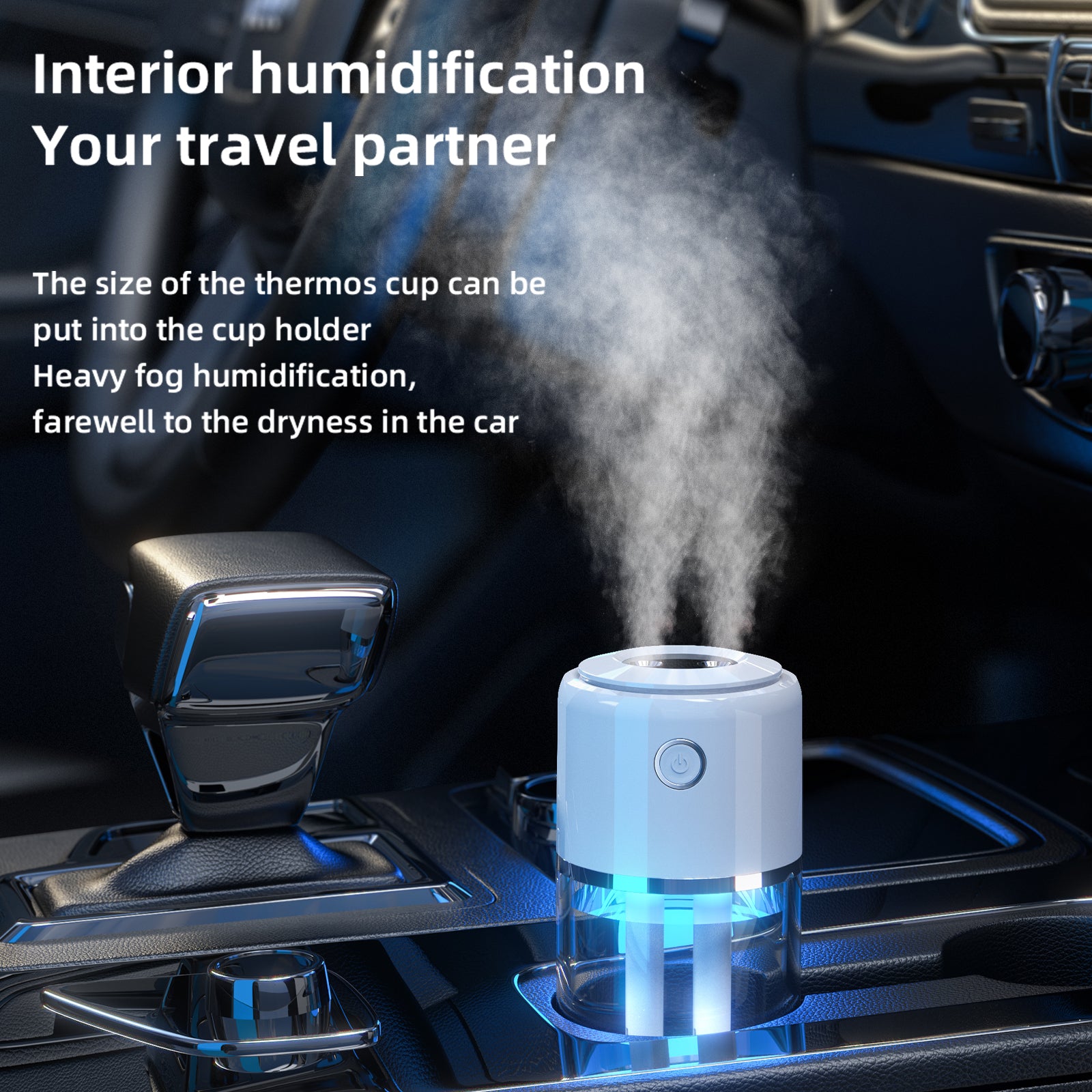 Humidifiers for Bedroom and Large Room, 2.2L Cool Mist Humidifier