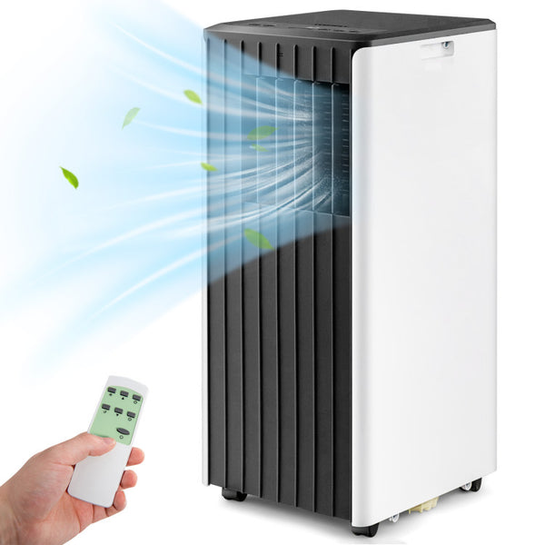 10000 BTU Portable Air Conditioner Cools 350 Sq.Ft with Dehumidifier