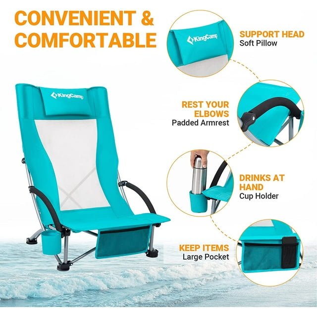 Backpack Beach Chair Camping Folding Chair