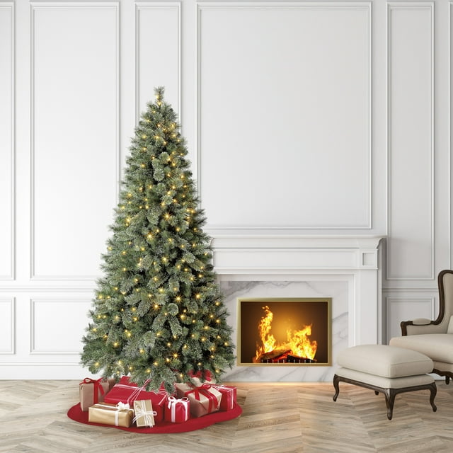 Pre-Lit Liberty Pine Artificial Christmas Tree
