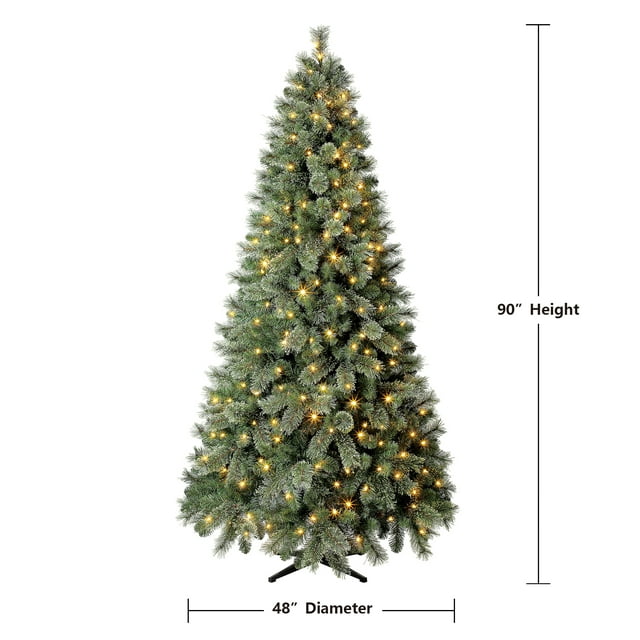 Pre-Lit Liberty Pine Artificial Christmas Tree