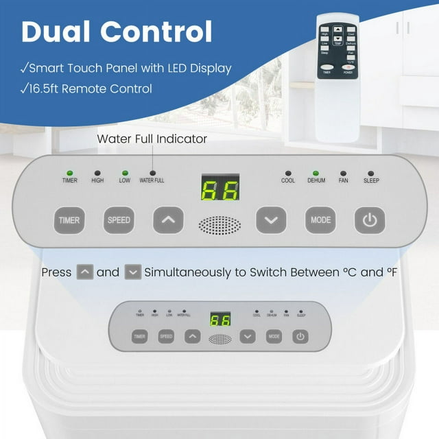 8000 BTU Portable Air Conditioner