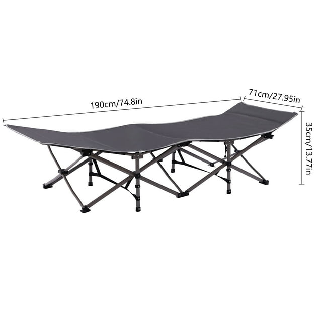 Outdoor Camping Folding Bed Adults Folding Camping Cot