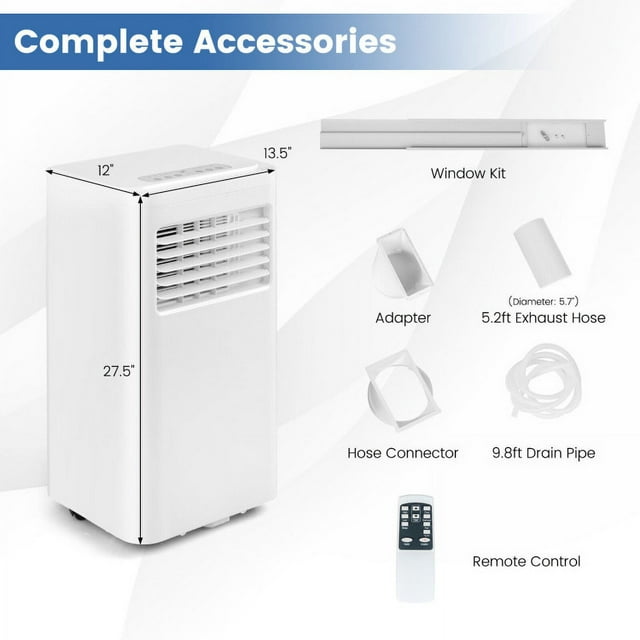 8000 BTU Portable Air Conditioner