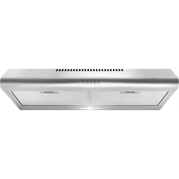 5MU30 30 in. Under Cabinet Range Hood Ductless Convertible Duct, Slim Kitchen Stove Vent with, 3 Speed Exhaust Fan, Reusable Filter and LED Lights in Stainless Steel, 30 inch
