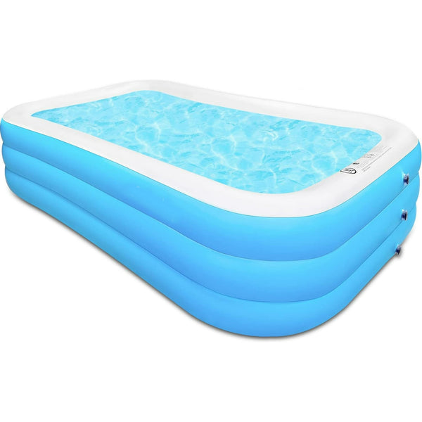 Inflatable Swimming Pool efubaby Blow up Full Sized Inflatable Pool