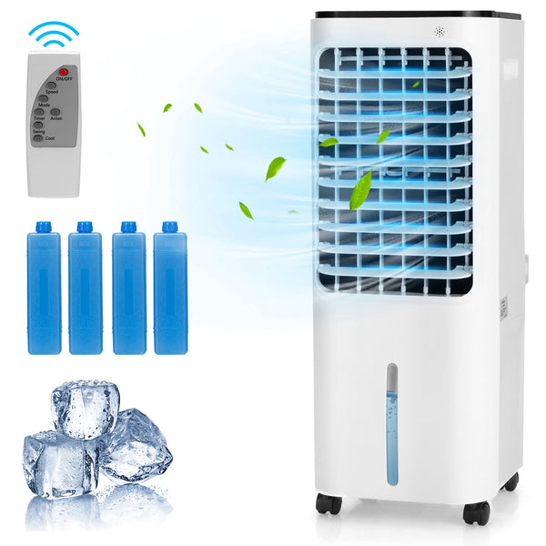 Portable Evaporative Air Cooler with 4 Ice Boxes