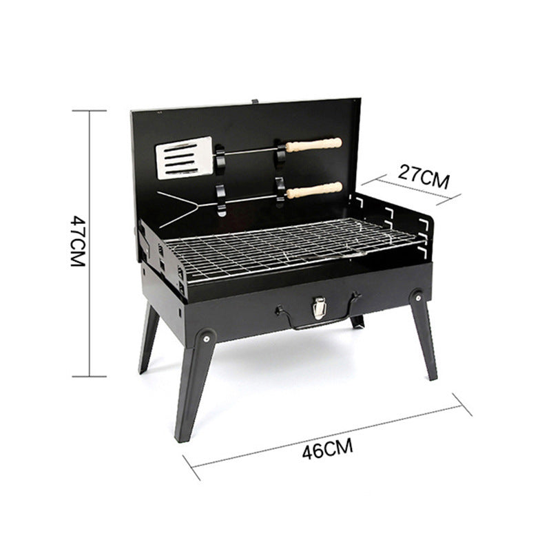 Grill 2 Burner Tabletop Propane Gas Grill