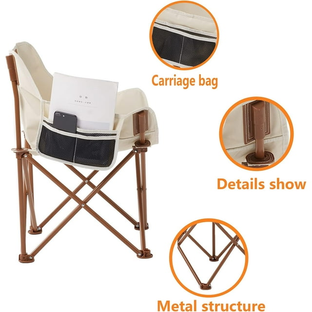 Camping Folding Chair with Carry Bag