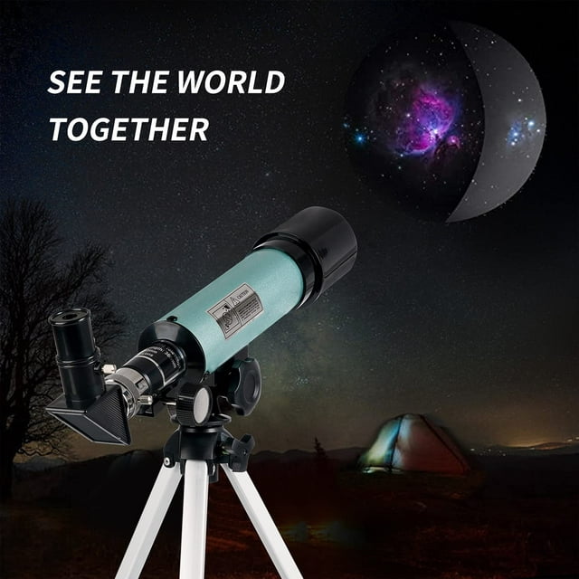 Astronomical Telescope, Telescope for Kids 360/50mm 90X Zoom