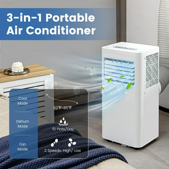 8000 BTU Portable Air Conditioner