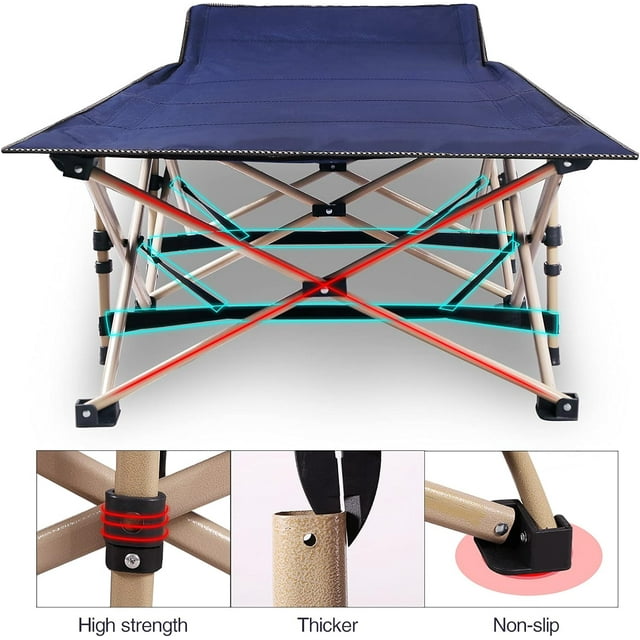 Folding Camping Cots for Adults Heavy Duty