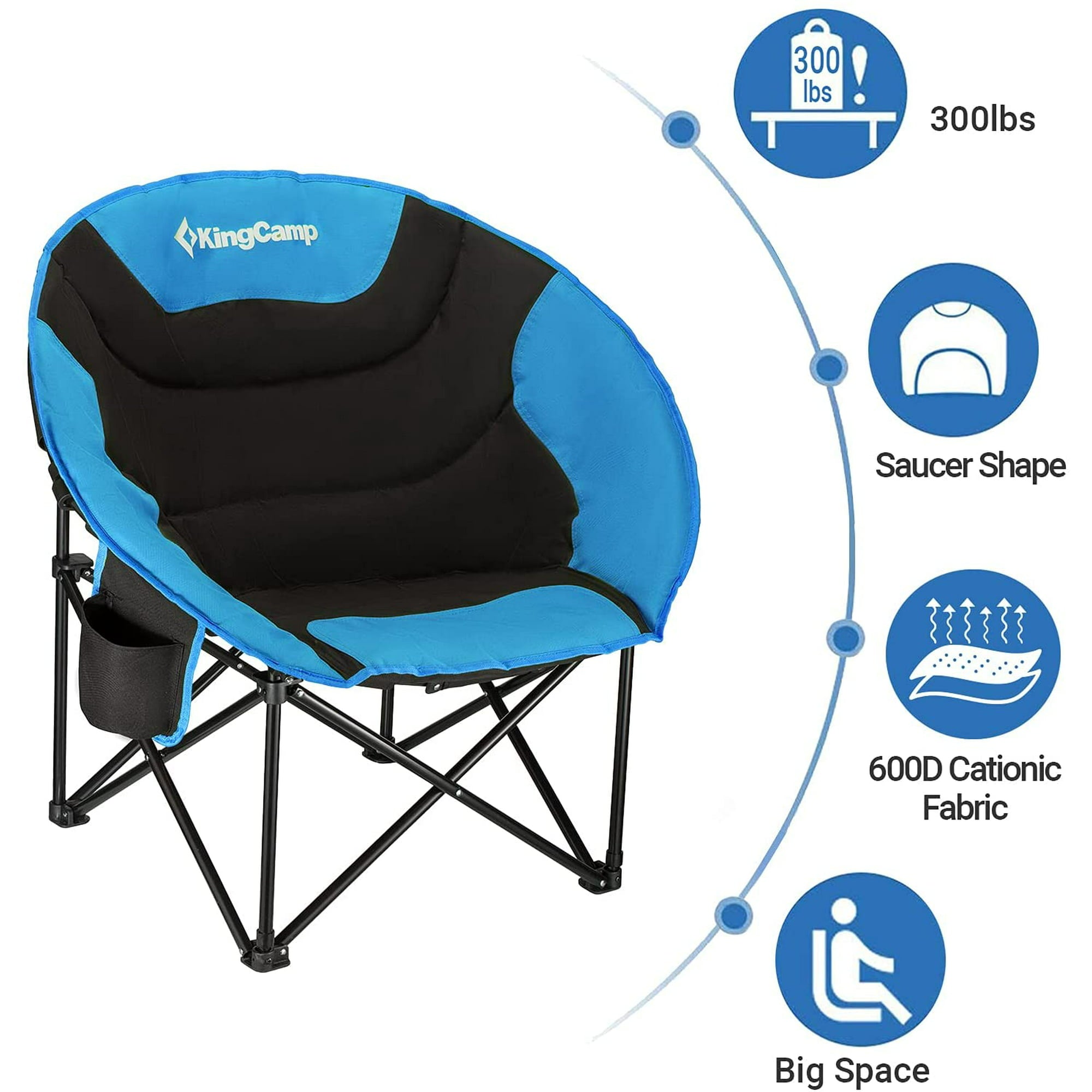 Oversized Rocking Camping Chair