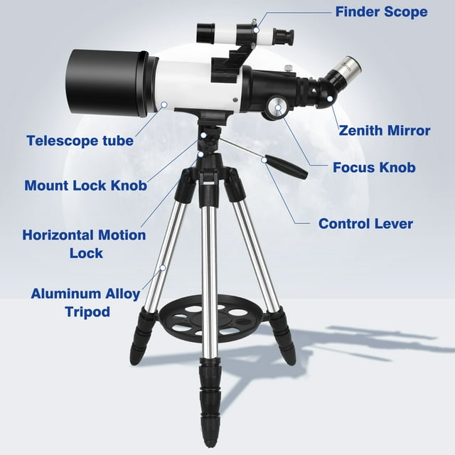 Telescopes, 70mm Aperture 500mm Refractor Telescope