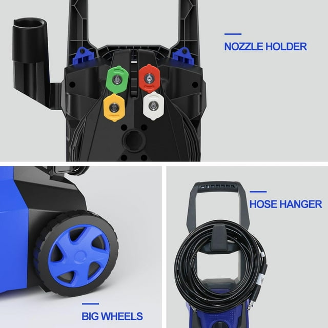 Electric Pressure Washer 4000 PSI 2.6 GPM Power Washer Electric Powered