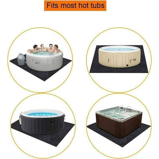 71 in. x 26 in. 177 Gal Inflatable Hot Tub