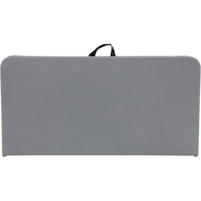 Square Plastic Folding Table Grey