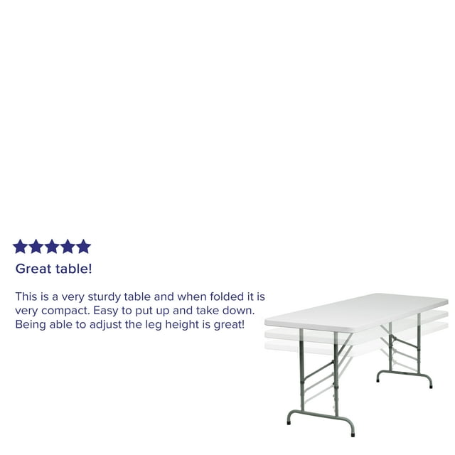 6-Foot Height Adjustable Granite