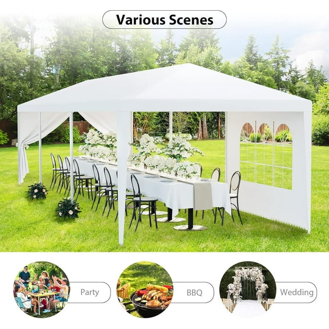 10'x30' Outdoor Canopy Tent Patio Camping Gazebo Shelter