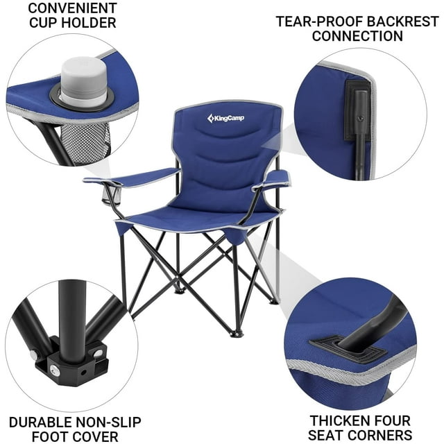 Folding Camping Chairs High Back Oversized
