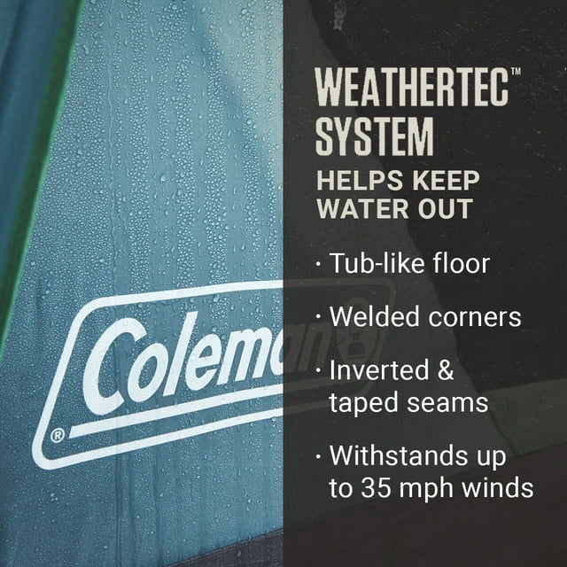 Basics Dome Camping Tent With Rainfly