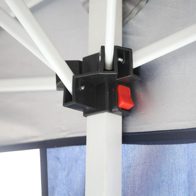 10'x20' Pop up Canopy Tent Outdoor Folding Patio Gazebo Shade Blue