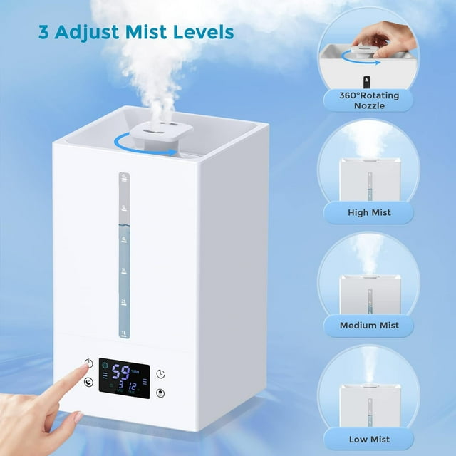 5L Humidifier for Bedroom Large Room Home