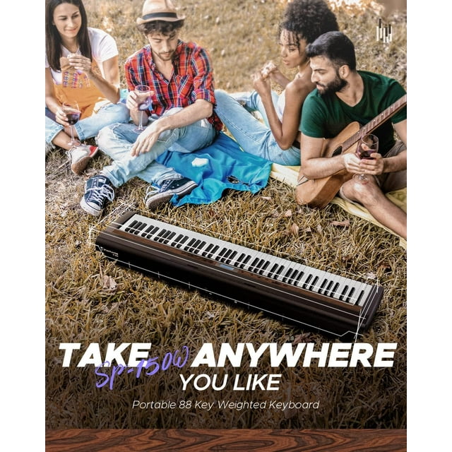 88 Keys Weighted Keyboard Piano for Beginners