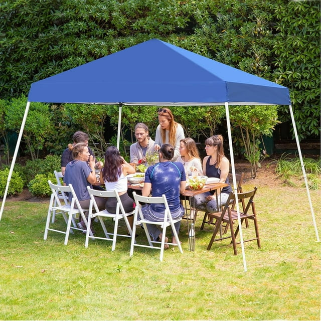 10x10 Pop Up Canopy Tent Black