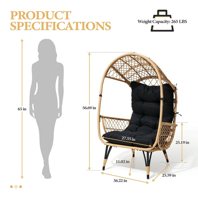 Products Indoor Outdoor Wicker Egg